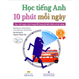 Học Tiếng Anh 10 Phút Mỗi Ngày - Trình Độ Trung Cấp (Kèm CD)